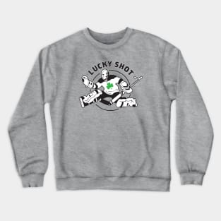 Lucky Shot: Goalie Crewneck Sweatshirt